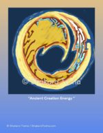 "Ancient Creation Energy" Art Print