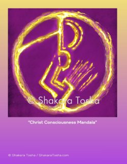 "Christ Consciousness Mandala" Art Print
