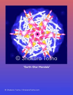 "Earth-Star Mandala" Art Print