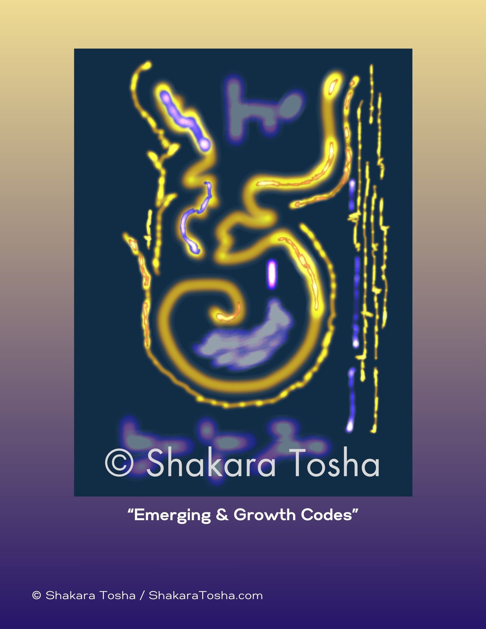 "Emerging and Growth Codes" Art Print