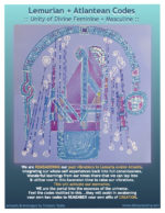 "Lemurian & Atlantean Codes" (Oracle Card)
