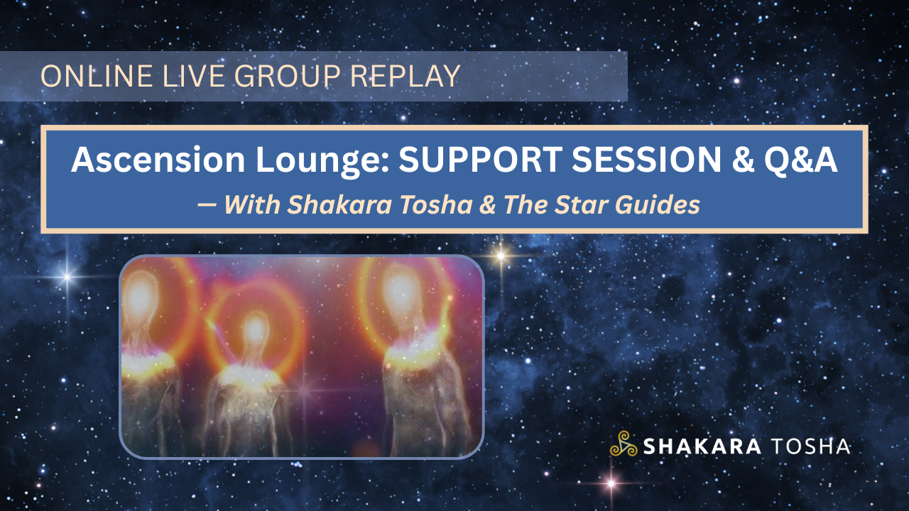 Event #3/Support 1: "Ascension Lounge—Q&A With The Star Guides