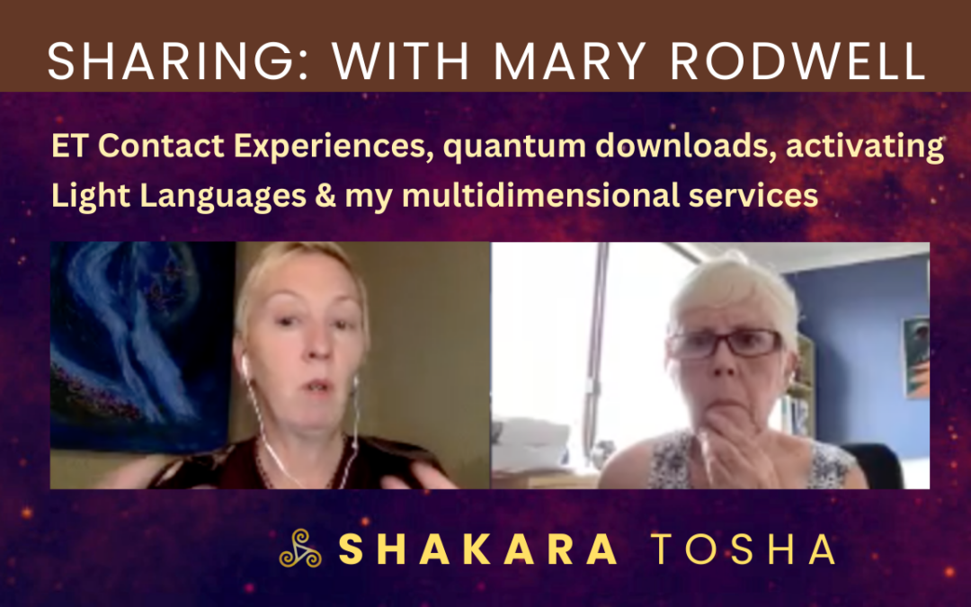 Presentation & Chat With Mary Rodwell: Sharing My Experiences & Work
